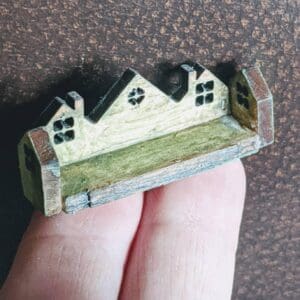 Adorable Dollhouse Miniature House Themed Shelf