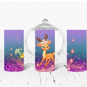 Adorable Fawn Sippy Cup