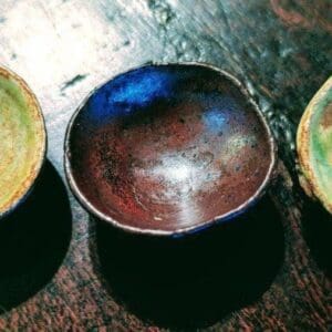Amazing Miniature Ceramic Glazed Bowls