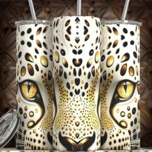 Beautiful Leopard 20Oz Tumbler