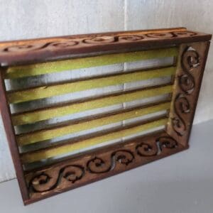 Exquisite Dollhouse Decorative Wooden Crate