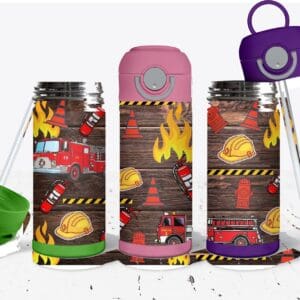 Fantastic Firetruck Big Kids Tumbler