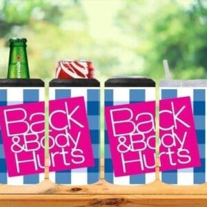 Fun Back And Body Hurt 4-In-1 Tumbler