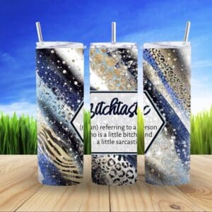 Funny Bitchtastic 20Oz Tumbler