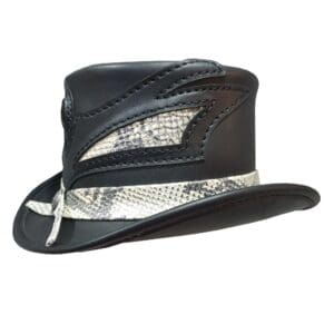 Home The Storm 2 Leather Top Hat