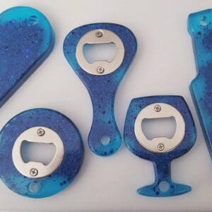 Home Beautiful Handmade Sparkle Glitter Bottle Openers
