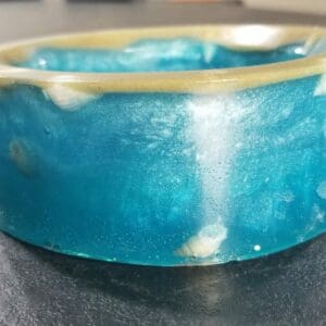 Home Unique Handcrafted Resin Wine Coaster
