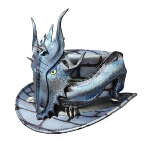 Home Dragon Of Charisma Leather Top Hat