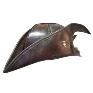Home Bloodborne 3 Hunter Distressed Brown Leather Hat