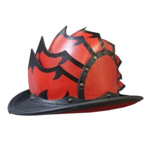 Home Fantasy Medieval Leather Top Hat