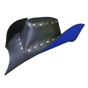 Home Final Fantasy Red Mage Inspired Mystic Black Leather Hat