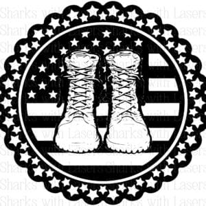 Boots On The Ground Svg &Amp; Png Vector