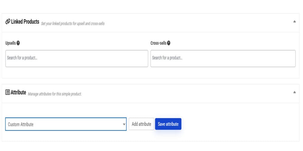 Entering Simple Products Linked Products