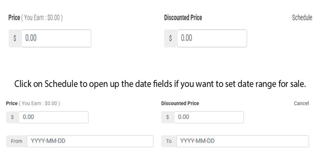 Entering Simple Products Price Options