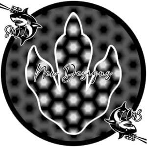 Depth Map Stl Raptor Foot Digital Download