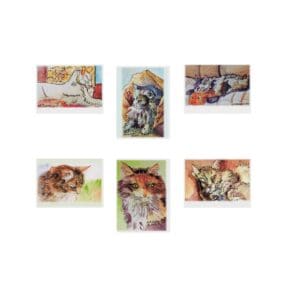 Mixed-Cats-Art-Note-Card-Nbs-1100