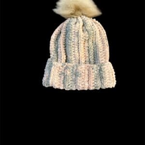 Soft Crochet Baby Hat Size 0-6 Month
