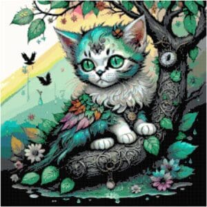 Home Bird Cat Cross Stitch Pattern By A Cross Stitch Pattern