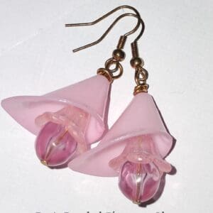 Fabulous Flower Shaped Handcrafted Earrings