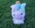 Handmade Crochet Unicorn – Chenille Amigurumi Plushie – Small Soft Toy