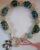 Unique Ceramic and Amazonite Gemstone Bracelet