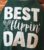 Best Flipping Dad Apron – Poly-Cotton Standard Bib Apron