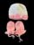 Crochet 2 Piece Baby Set Hat & Mittens Size Newborn