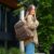 Brown Leather Backpack