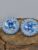 Beautiful Blue Hand Beaded Stud Earrings