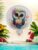 Gorgeous Owl of Many Colors Nightlight